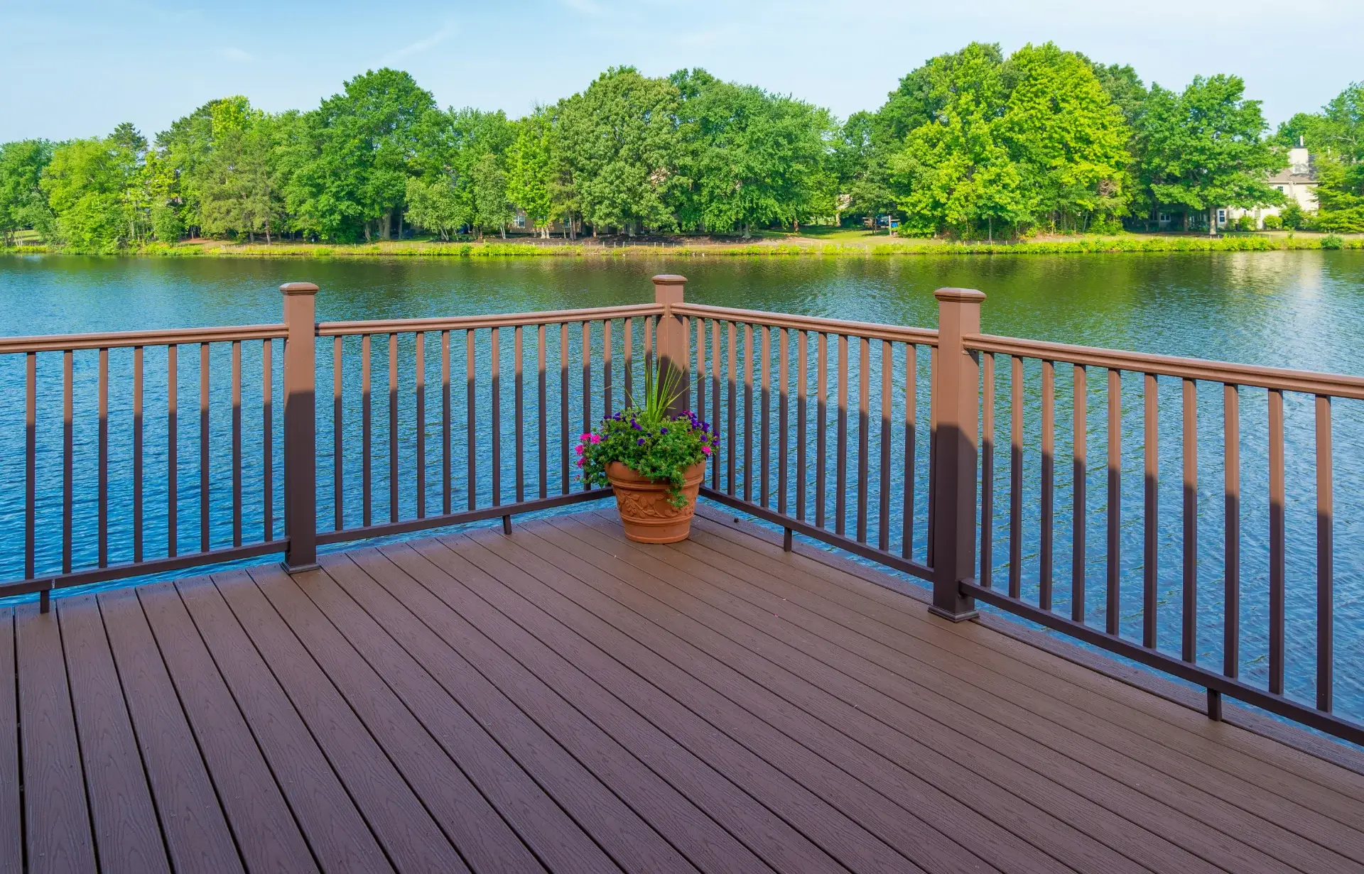 Deck Build Sebago Lake
