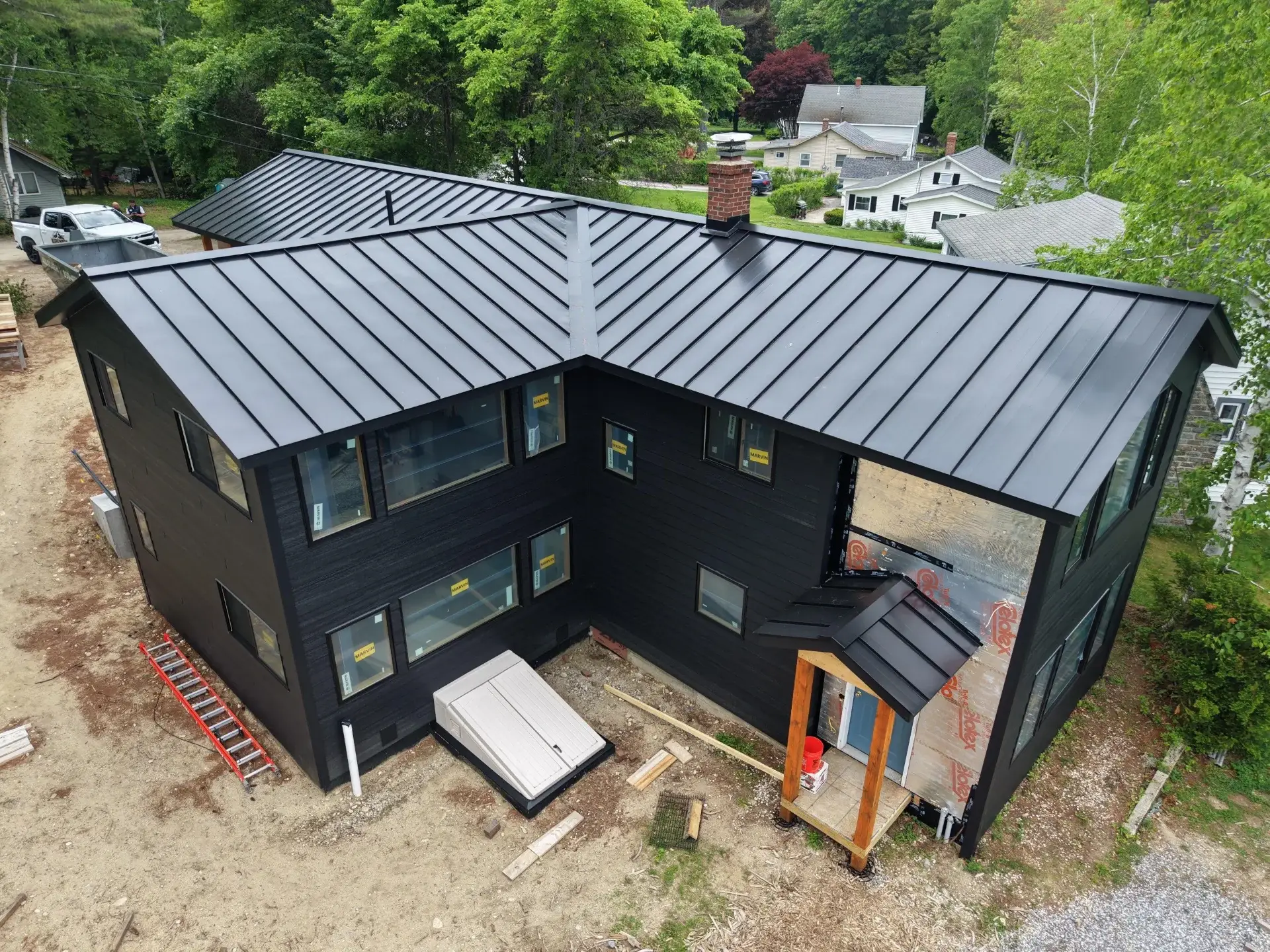 Metal Roof Installation in Raymond