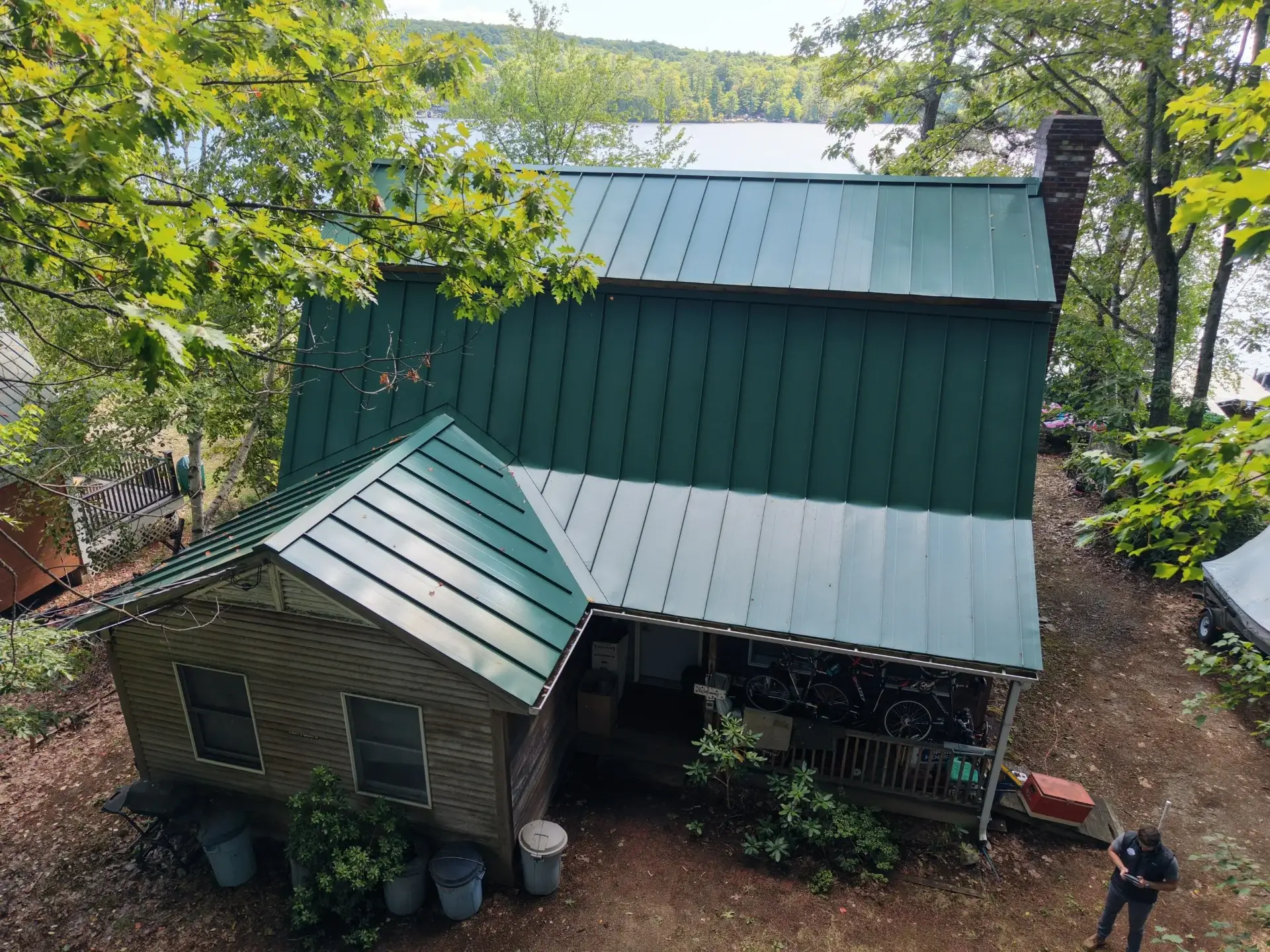 Metal Roof Replacement Gray Maine